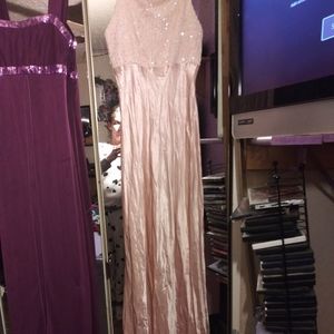 Pink prom dress